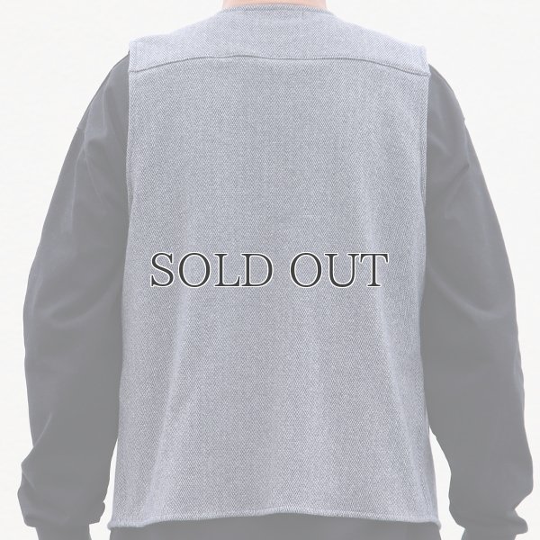 画像5: 【ボンバーヒート】爆暖Tweed裏起毛 Vネック6釦ベスト【MADE IN JAPAN】『日本製』 / Upscape Audience