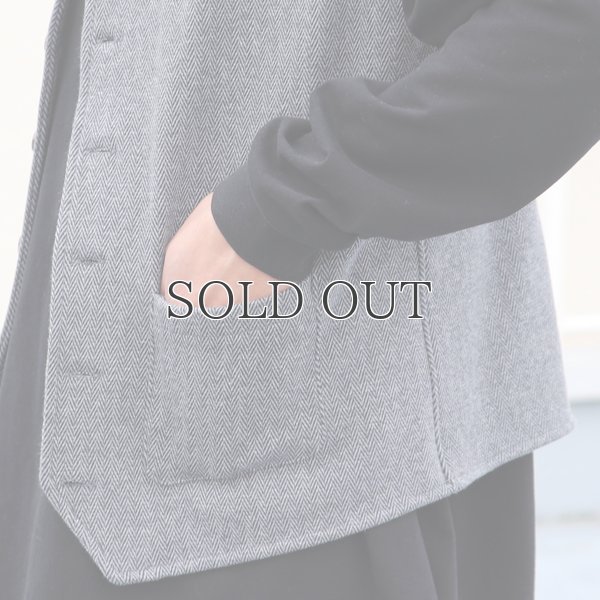 画像9: 【ボンバーヒート】爆暖Tweed裏起毛 Vネック6釦ベスト【MADE IN JAPAN】『日本製』 / Upscape Audience