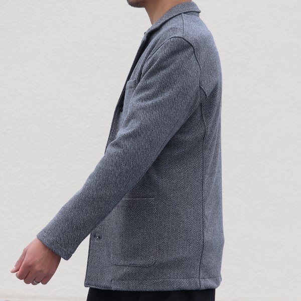 画像8: 【ボンバーヒート】爆暖Tweed裏起毛 4ボタンジャケット【MADE IN JAPAN】『日本製』 / Upscape Audience