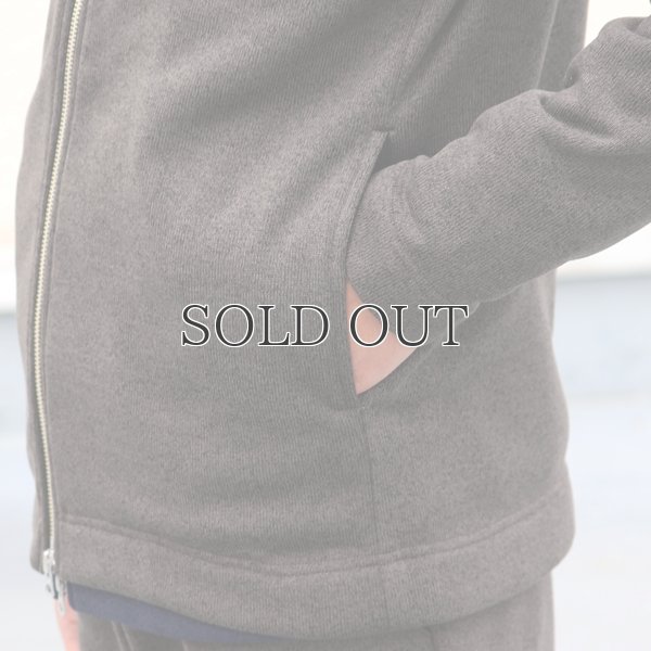 画像11: セーターフリース メランジ リブトップ ブルゾン【MADE IN JAPAN】『日本製』 / Upscape Audience