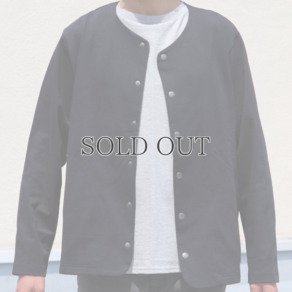 画像14: VORTEX(MVS天竺)ノーカラースナップジャケット【MADE IN JAPAN】『日本製』 / Upscape Audience