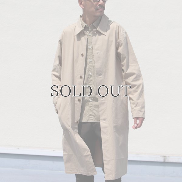 画像6: 馬布ヴィンテージフィニッシュ ルーズFIT ステンカラーコート【MADE IN JAPAN】『日本製』【送料無料】 / Upscape Audience
