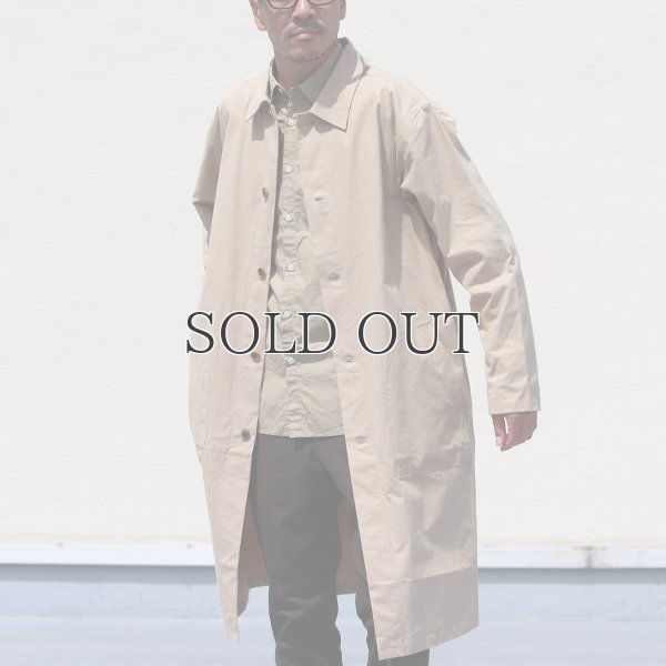 画像7: 馬布ヴィンテージフィニッシュ ルーズFIT ステンカラーコート【MADE IN JAPAN】『日本製』【送料無料】 / Upscape Audience