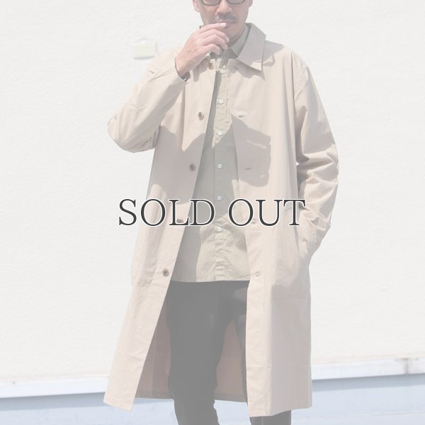 画像10: 馬布ヴィンテージフィニッシュ ルーズFIT ステンカラーコート【MADE IN JAPAN】『日本製』【送料無料】 / Upscape Audience