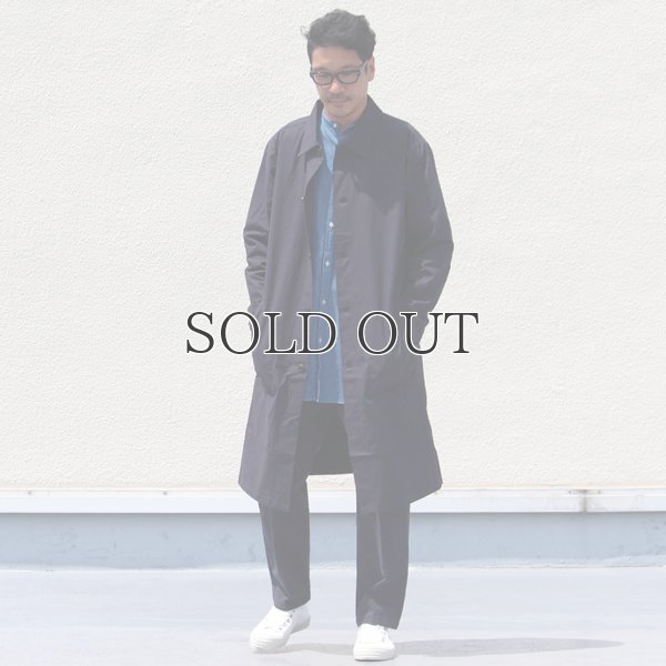 画像14: 馬布ヴィンテージフィニッシュ ルーズFIT ステンカラーコート【MADE IN JAPAN】『日本製』【送料無料】 / Upscape Audience