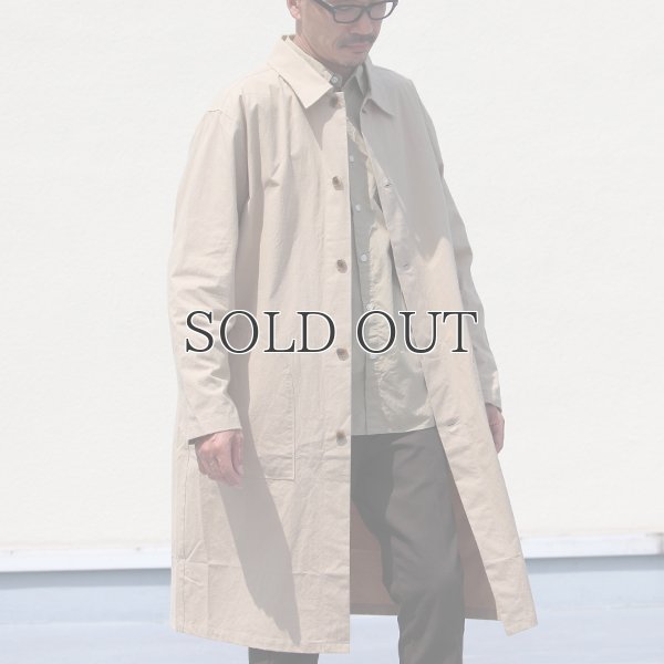 画像11: 馬布ヴィンテージフィニッシュ ルーズFIT ステンカラーコート【MADE IN JAPAN】『日本製』【送料無料】 / Upscape Audience