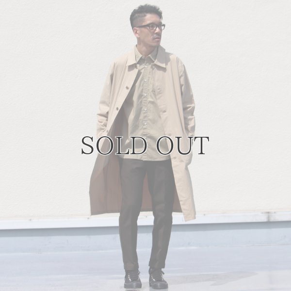 画像12: 馬布ヴィンテージフィニッシュ ルーズFIT ステンカラーコート【MADE IN JAPAN】『日本製』【送料無料】 / Upscape Audience