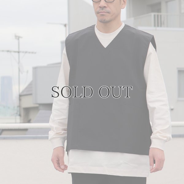 画像12: コットンリネンウェザー ラボベスト【MADE IN JAPAN】 『日本製』  / Upscape Audience
