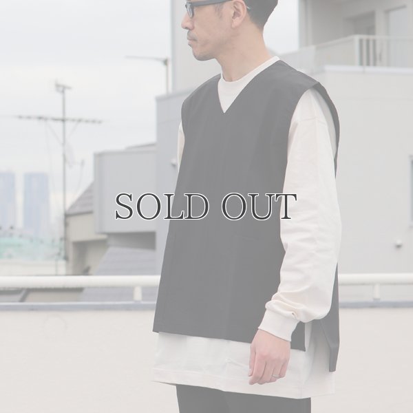 画像14: コットンリネンウェザー ラボベスト【MADE IN JAPAN】 『日本製』  / Upscape Audience