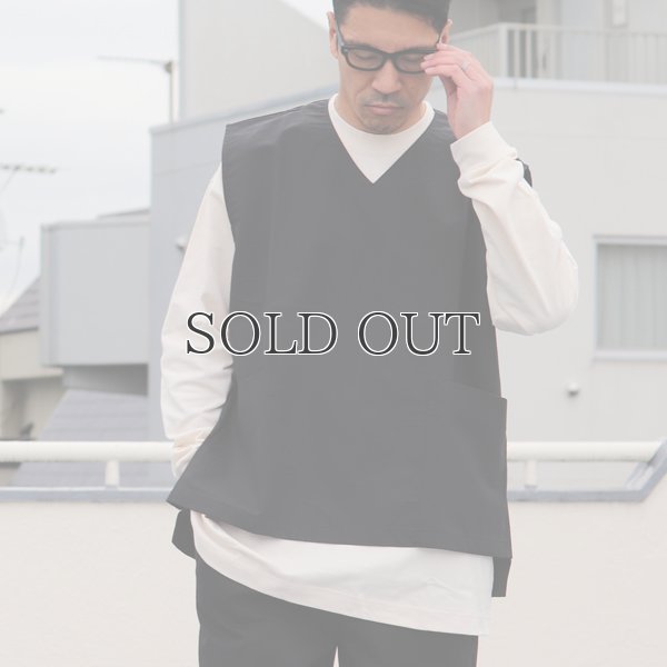 画像17: コットンリネンウェザー ラボベスト【MADE IN JAPAN】 『日本製』  / Upscape Audience