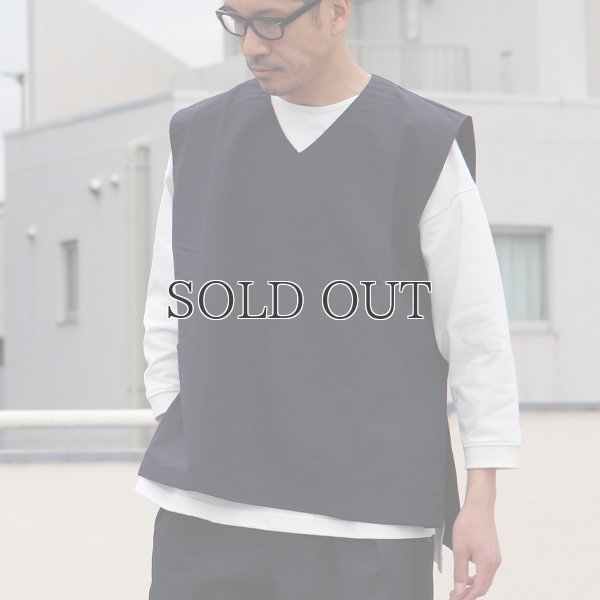 画像5: コットンリネンウェザー ラボベスト【MADE IN JAPAN】 『日本製』  / Upscape Audience