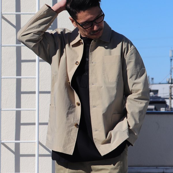 画像4: MACLOWLY(マックローリー)撥水ナイロンタフタ カバーオールジャケット【MADE IN JAPAN】『日本製』【送料無料】 / Upscape Audience