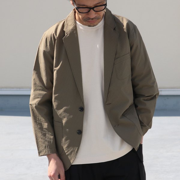 画像3: SOLOTEX（ソロテックス）DRY サッカーギンガム 2釦 サックジャケット【MADE IN JAPAN】『日本製』【送料無料】 / Upscape Audience