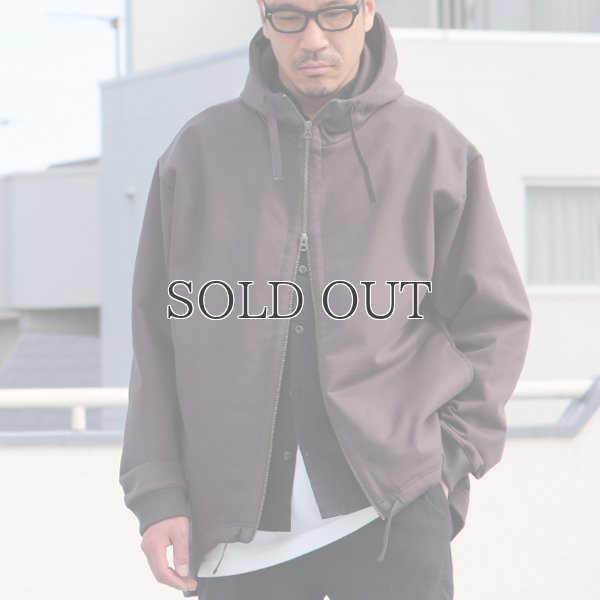 画像3: ハードコンパクト裏毛 16オンス バルーン フード ZIP モンスターパーカー【MADE IN JAPAN】【送料無料】『日本製』 / Upscape Audience