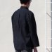 画像13: ソフトリネンコットンキャンバススタンドスモールカラーシャツジャケット【MADE IN JAPAN】『日本製』/ Upscape Audience (13)