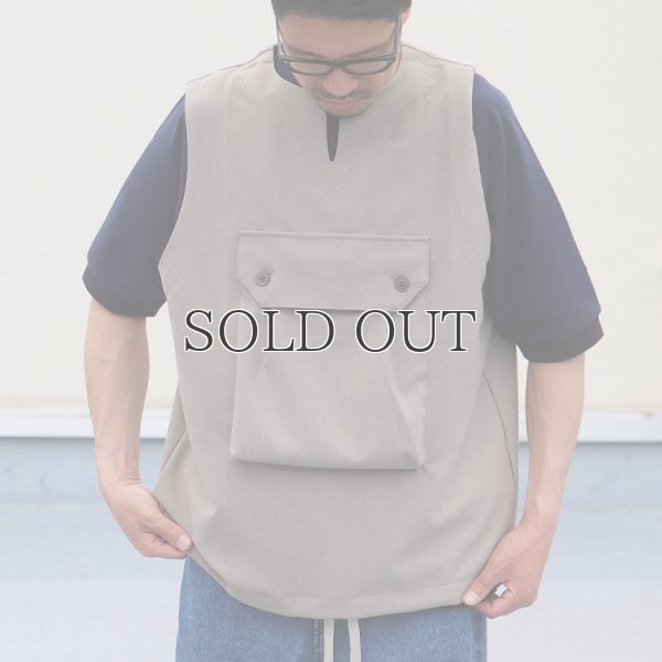 画像14: Reflax®(リフラクス)テック リネンライク CANAPA(カナパ)  ビッグポケットキーネックベスト【MADE IN JAPAN】『日本製』 / Upscape Audience