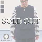 Reflax®(リフラクス)テック リネンライク CANAPA(カナパ)  ビッグポケットキーネックベスト【MADE IN JAPAN】『日本製』 / Upscape Audience