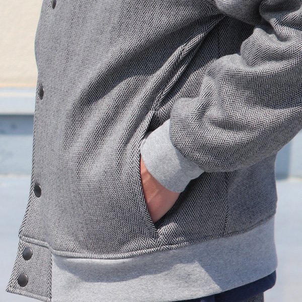 画像16: ボンバーヒート爆暖Tweed裏起毛 スタジャン【MADE IN JAPAN】『日本製』【送料無料】 / Upscape Audience