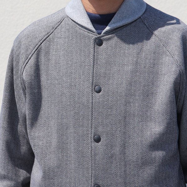 画像18: ボンバーヒート爆暖Tweed裏起毛 スタジャン【MADE IN JAPAN】『日本製』【送料無料】 / Upscape Audience