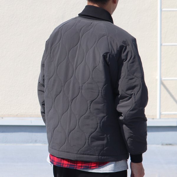 画像5: Teflon（テフロン）耐水撥水コットンタッチ ナイロンウェーブキルト MA-1ブルゾン【MADE IN JAPAN】『日本製』【送料無料】 / Upscape Audience