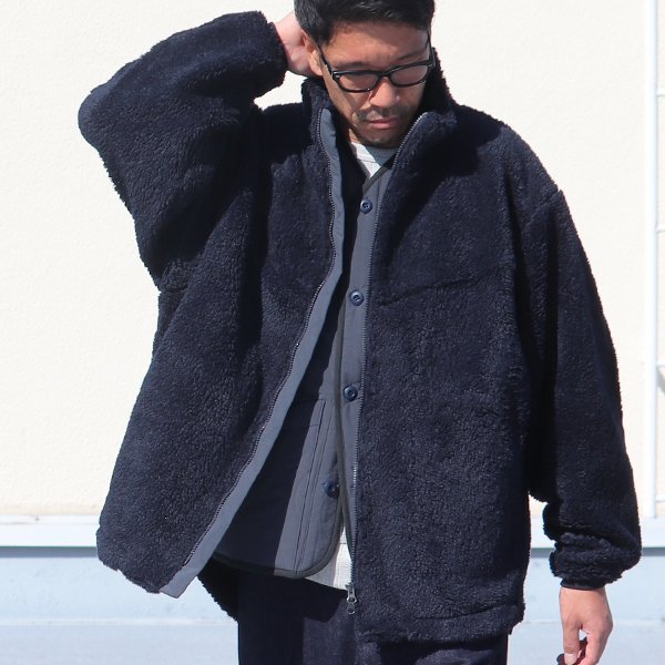 画像6: 【Lanificio Becagli（ベッカリー）】トスカーナボア LEVEL7 ジャケット【MADE IN JAPAN】『日本製』【送料無料】/ Upscape Audience