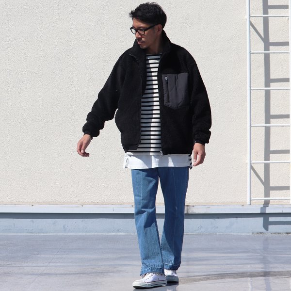 画像14: 【Lanificio Becagli（ベッカリー）】トスカーナボア スタンドブルゾン【MADE IN JAPAN】『日本製』【送料無料】/ Upscape Audience