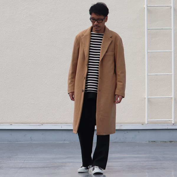 画像13: 610gウールメルトン サーモライト中綿 オーバーサイズ チェスターコート 【送料無料】 / Audience