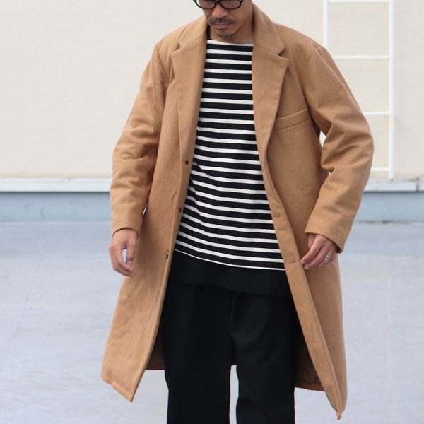 画像11: 610gウールメルトン サーモライト中綿 オーバーサイズ チェスターコート 【送料無料】 / Audience