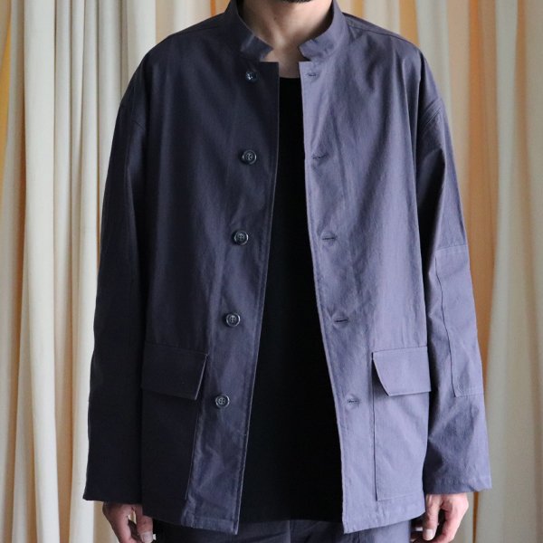 画像18: 馬布ヴィンテージフィニッシュ(ホースクロス)ホスピタルジャケット【MADE IN JAPAN】『日本製』/ Upscape Audience