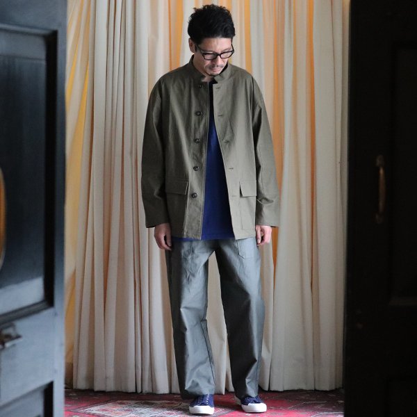 画像11: 馬布ヴィンテージフィニッシュ(ホースクロス)ホスピタルジャケット【MADE IN JAPAN】『日本製』/ Upscape Audience