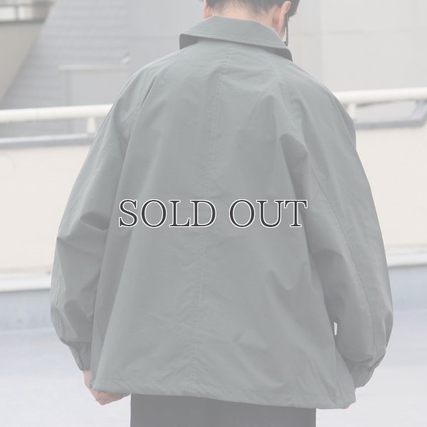 画像13: MACLOWLY(マックローリー)撥水ナイロンタフタ ラップアップコーチジャケット【MADE IN JAPAN】『日本製』【送料無料】 / Upscape Audience