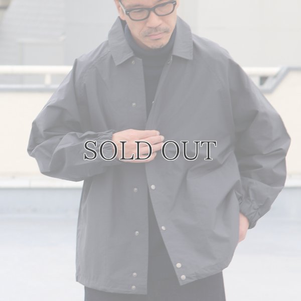 画像15: MACLOWLY(マックローリー)撥水ナイロンタフタ ラップアップコーチジャケット【MADE IN JAPAN】『日本製』【送料無料】 / Upscape Audience