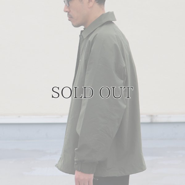 画像4: MACLOWLY(マックローリー)撥水ナイロンタフタ ラップアップコーチジャケット【MADE IN JAPAN】『日本製』【送料無料】 / Upscape Audience