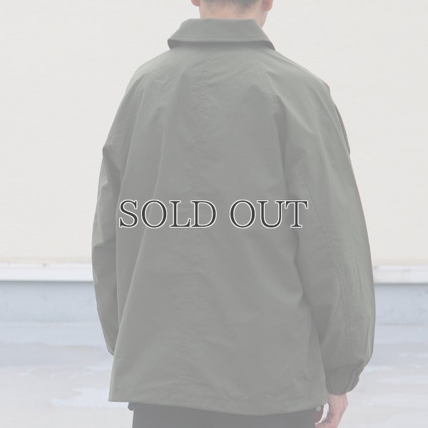 画像5: MACLOWLY(マックローリー)撥水ナイロンタフタ ラップアップコーチジャケット【MADE IN JAPAN】『日本製』【送料無料】 / Upscape Audience