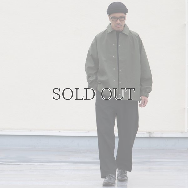 画像6: MACLOWLY(マックローリー)撥水ナイロンタフタ ラップアップコーチジャケット【MADE IN JAPAN】『日本製』【送料無料】 / Upscape Audience