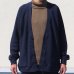 画像18: ビッグワッフル 3XL ラグラン ニットカーディガン【MADE IN JAPAN】『日本製』 / Upscape Audience