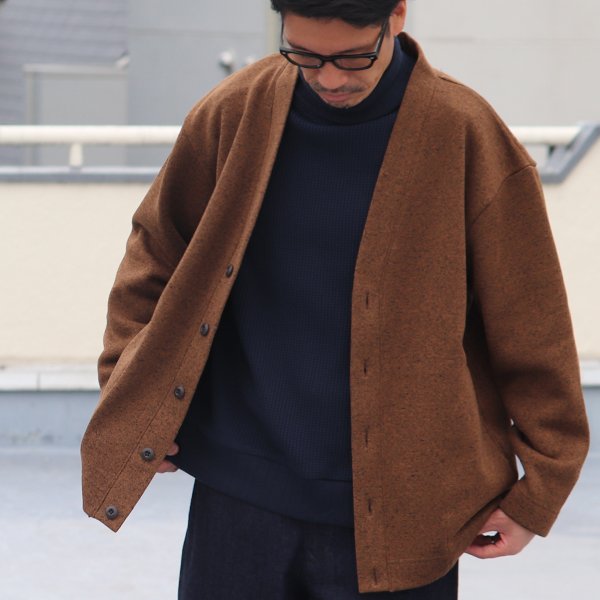 画像12: セーターフリース メランジ 3XL カーディガン【MADE IN JAPAN】『日本製』 / Upscape Audience