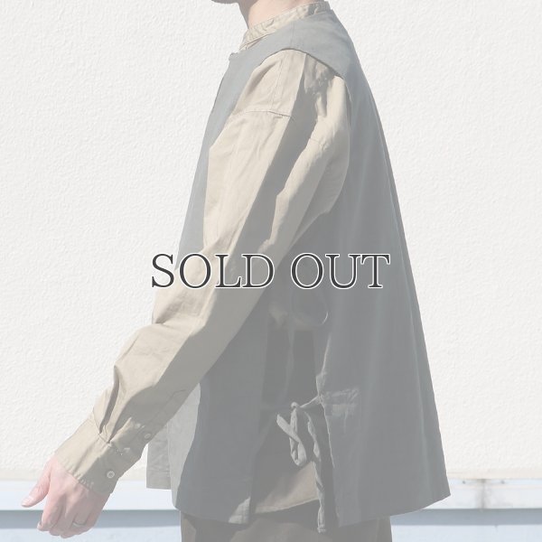 画像10: 綿麻ビンテージソフトキャンバス キーネック メディカルベスト『MADE IN JAPAN』『日本製』Upscape Audience