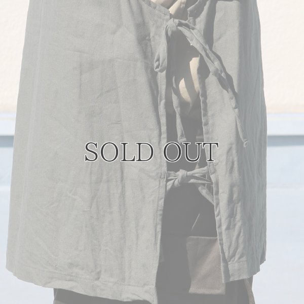 画像16: 綿麻ビンテージソフトキャンバス キーネック メディカルベスト『MADE IN JAPAN』『日本製』Upscape Audience