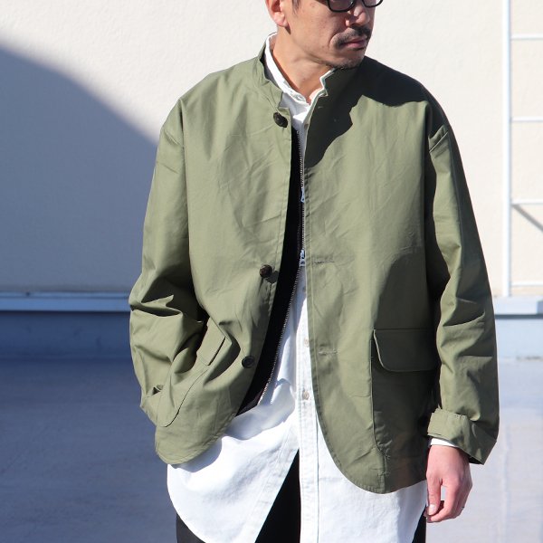 画像5: グリストーンW 綿ナイロン高密度ギャバ ミリタリースタンドジャケット『MADE IN JAPAN』『日本製』【送料無料】Upscape Audience