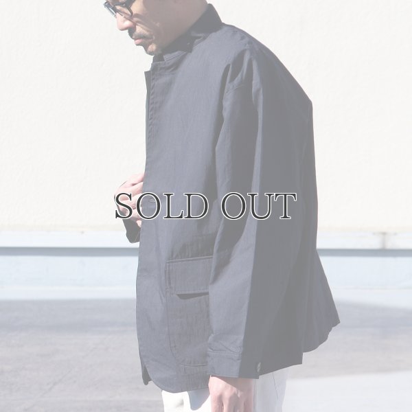 画像5: グリストーンW 綿ナイロン高密度ギャバ ミリタリースタンドジャケット『MADE IN JAPAN』『日本製』【送料無料】Upscape Audience