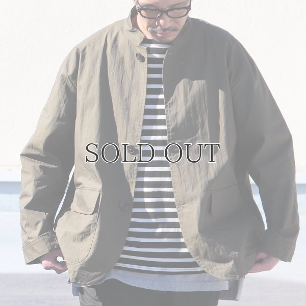 画像3: グリストーンW 綿ナイロン高密度ギャバ ミリタリースタンドジャケット『MADE IN JAPAN』『日本製』【送料無料】Upscape Audience