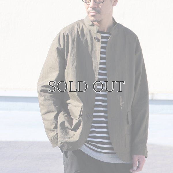 画像4: グリストーンW 綿ナイロン高密度ギャバ ミリタリースタンドジャケット『MADE IN JAPAN』『日本製』【送料無料】Upscape Audience