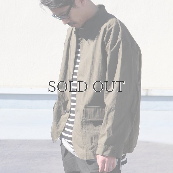 画像5: グリストーンW 綿ナイロン高密度ギャバ ミリタリースタンドジャケット『MADE IN JAPAN』『日本製』【送料無料】Upscape Audience