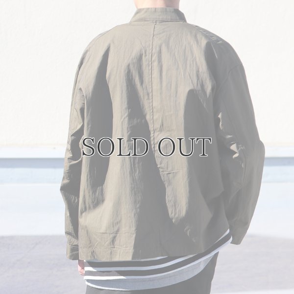 画像6: グリストーンW 綿ナイロン高密度ギャバ ミリタリースタンドジャケット『MADE IN JAPAN』『日本製』【送料無料】Upscape Audience
