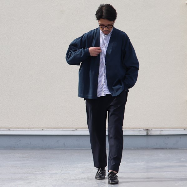 画像16: VORTEX 8オンス（MVS天竺）サイドスリット ボクシーAラインカーディガン【MADE IN JAPAN】『日本製』 / Upscape Audience