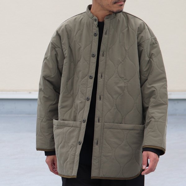 画像7: Teflon（テフロン）耐水撥水コットンタッチナイロン ウェーブキルト ガーデニングコート【MADE IN JAPAN】『日本製』【送料無料】/ Upscape Audience