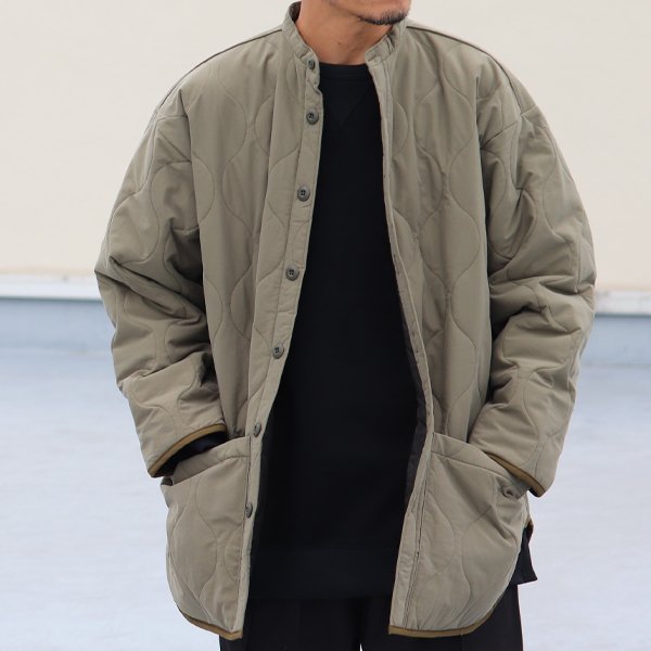 画像4: Teflon（テフロン）耐水撥水コットンタッチナイロン ウェーブキルト ガーデニングコート【MADE IN JAPAN】『日本製』【送料無料】/ Upscape Audience