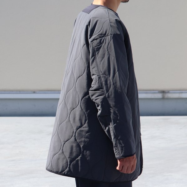 画像16: Teflon（テフロン）耐水撥水コットンタッチナイロン ウェーブキルト ライナーコート【MADE IN JAPAN】『日本製』【送料無料】/ Upscape Audience