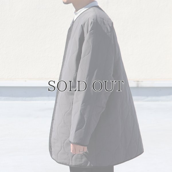 画像5: Teflon（テフロン）耐水撥水コットンタッチナイロン ウェーブキルト ライナーコート【MADE IN JAPAN】『日本製』【送料無料】/ Upscape Audience